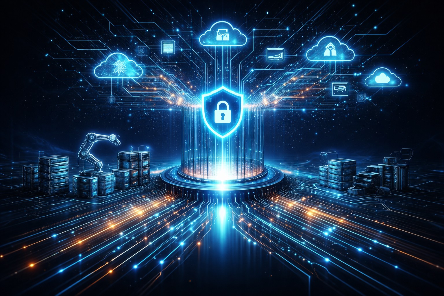 Secure architecture diagram